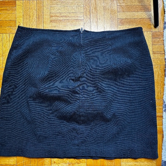 vintage 80s n/90s slight plaid skirt  size 15 - Picture 5 of 7